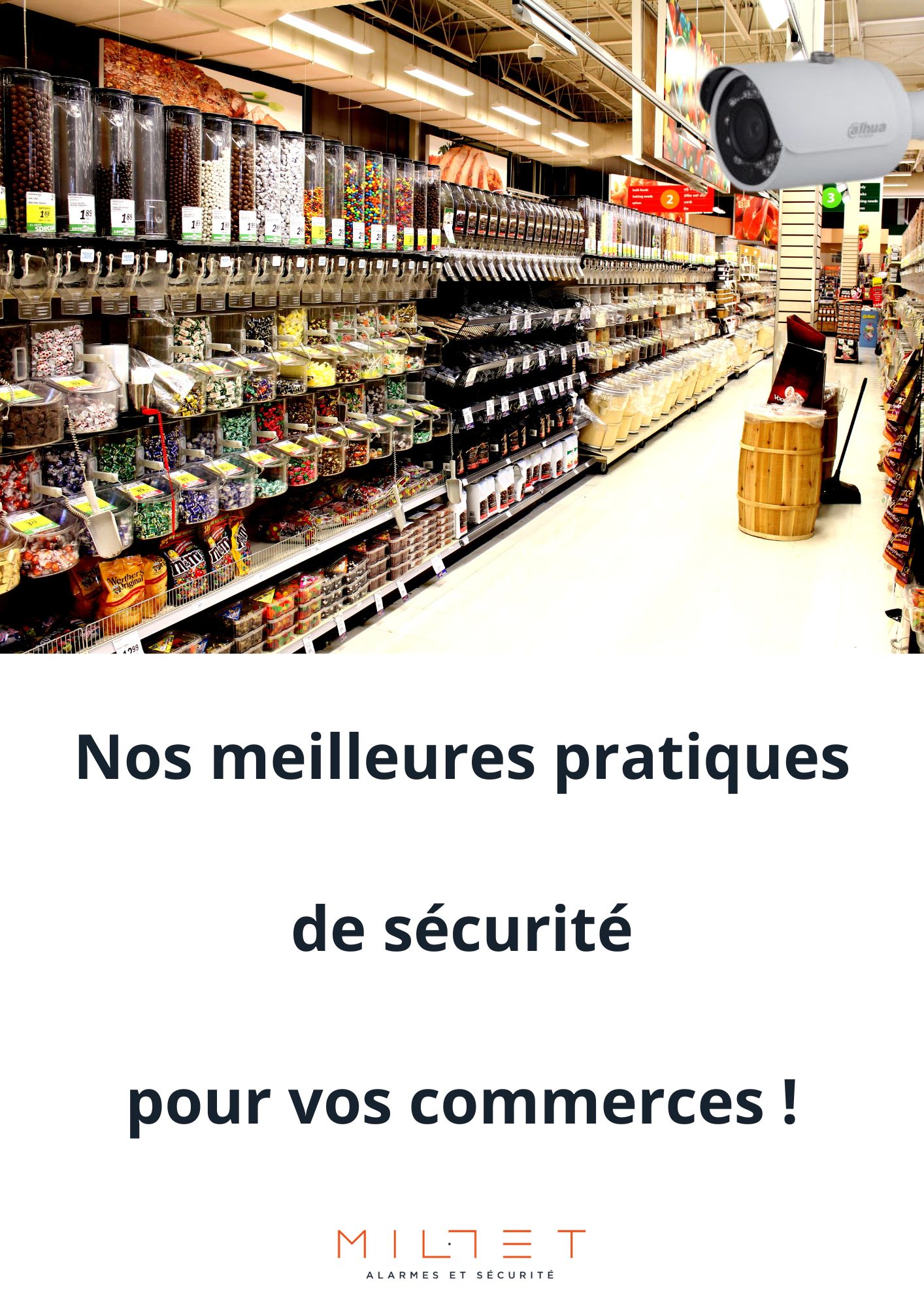 Sécurité pour les commerces